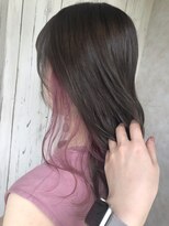 コンド(cond.) インナーピンク×チョコレートアッシュ