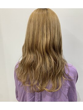エイム ヘアメイク 横川店(eim HAIR MAKE) ナチュラルベージュ×ゆるふわ巻き髪