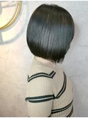 【切りっぱなしボブ】