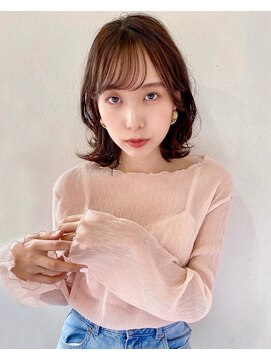 レイラバイアフロート 吉祥寺(Lila by afloat) ウルフレイヤー/レイヤーボブ/ミディアムレイヤー/薄め前髪