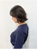 大人愛され重めボブ