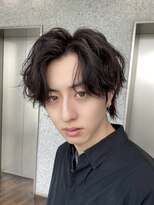 バイフィフス 原宿/表参道(by fifth)&nbsp;波巻きツイストスパイラルパーマツーブロック刈り上げ