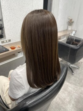 シェル 立川(shell) 大人可愛い/ブリーチなし/アッシュベージュ