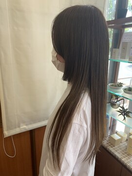 アメイジングヘアー 千歳店(AMAZING HAIR) 【AMAZING HAIR千歳店/森田】姫カットロングヘア