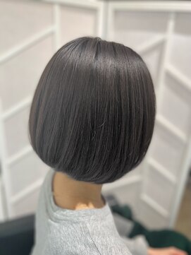 ツムグ 代官山店(TUMUGU) 30代40代50代大人可愛いグレイヘアこなれヘア地毛風カラー代官山