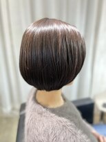 ツムグ 代官山店(TUMUGU) シンプルショート30代40代50代大人可愛い地毛風カラー白髪ぼかし