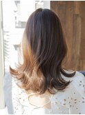 【白川】20代30代40代外ハネくびれヘア斜めバング23.5.12