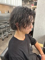 ゼスト クレス(ZEST Cres)&nbsp;【立川CRES吉岡俊】スパイラルパーマ　メンズパーマ