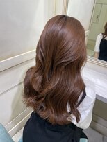 アソビ 表参道(ASOBI)&nbsp;髪質改善 ブリーチなしダブルカラー ミルクティーベージュ