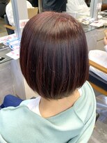 キャラ 池袋本店(CHARA)&nbsp;透明感ハイライト白髪ぼかし【池袋/ボブ/ショート/白髪ぼかし】