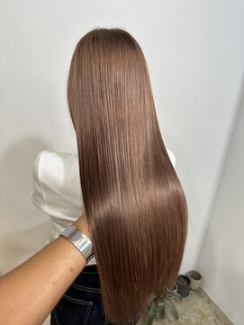 メリー オオサカ(Merly Osaka) ハイトーンだけどまろやか優しいカラー_pink brown_