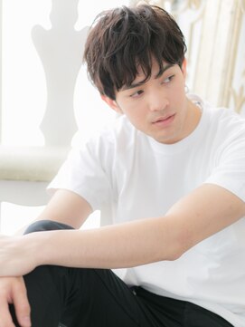 モッズ ヘア 福岡姪浜店(mod's hair) mod's姪浜/黒髪グレージュアッシュくせ毛風マッシュパーマg