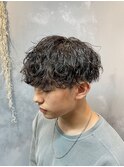 波巻きパーマ 波巻きスパイラル