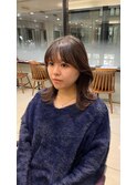 くびれミディアムパーマ/韓国風くびれパーマ
