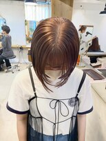 【Lomlalia表参道】＃ボブ＃グレージュカラー シアーカラー
