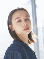 レジュアル(RESSUAL) 切りっぱなしボブエアリーロング美髪ピンクブラウン