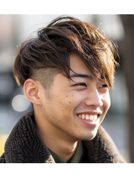 メンズ ルシードスタイル アウラ 松戸市五香(LUCIDO STYLE Aura) メンズスタイル【五香/メンズカット＜理容室＞/ブリーチ/眉毛】