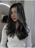 韓国/ハイトーンカラー/ワンホンヘア/レイヤーカット/髪質改善