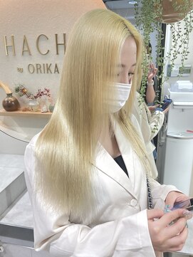 ハチ(HACHI) 抜きっぱなし☆外国人風ブロンド