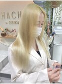 抜きっぱなし☆外国人風ブロンド