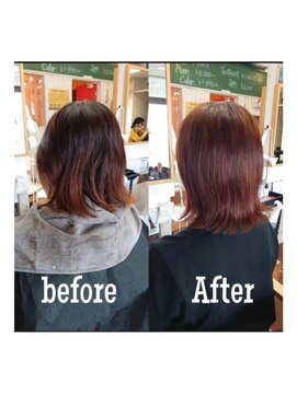 スミカ(sumica) #オレンジブラウン #レッドブラウン #かわいい