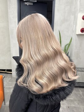 ニコ トウキョウ 渋谷(nico TOKYO) ブロンドベージュ/髪質改善/ダブルカラー/ケアブリーチ/20代