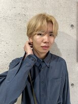 ヘアーデザイン アルエ(HAIR×design ARUE) インスタ【@riki_hair】blond beige