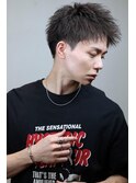 アップバングショート