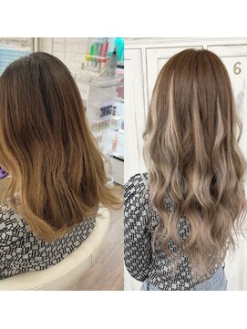 フリーダム(freedom) エクステ+カラー+カット