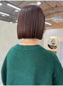安積タッセルボブ切りっぱなしボブマッシュウルフショートカット