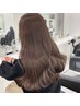 ワンカラー+ハホニコトリートメント+炭酸泉Spa【￥7480】【渋谷】