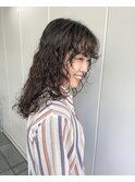 ロングパーマ　ウェットスタイリング♪