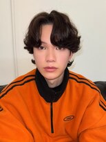 ノラ シブヤ(NORA)&nbsp;シャドウパーマダウンパーマカルマヘアメンズカット刈り上げなし