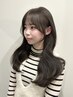 顔回りカット＋プレミアムカラー＋4stepトリートメント ￥14850→￥8800～