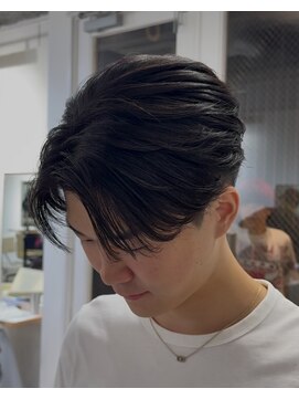 オーシャントーキョー 原宿(OCEAN TOKYO) メンズニュアンスパーマセンターパート