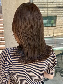 イリル バイ レシッド 自由が丘(ibrel by rcid) 大人ざっくりセミロング