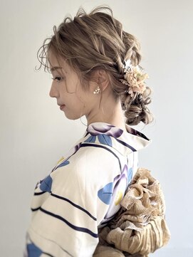 エル セルカ 高田馬場(el CERCA) ゆるふわツインお団子ヘア