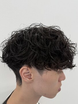 ビカムメンズヘアー 栄店(become men's hair) 外国人風無造作シャドウパーマ