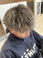 アース オーセンティック 草津エイスクエア店(EARTH Authentic) メッシュツイストスパイラルパーマ【EARTH草津】