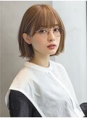 大人かわいいボブ