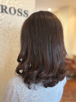 クロス(CROSS)&nbsp;白髪染め/美髪カラー/大人可愛い/50代60代