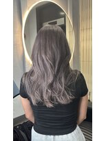 ジルバイジゼル(JILL by GiseL)&nbsp;ラベンダーグレージュ　ロング　ケアブリーチ