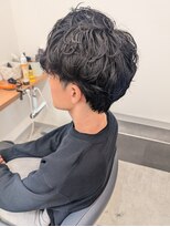 アイティ バイ イロヘア(aiti by ilo.hair)&nbsp;#面長さんおすすめ#春メンズヘア#シャドウパーマ
