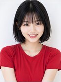 万人受け間違いなし!艶髪ボブ