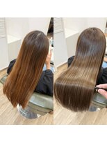 エヌプラスリタ 近鉄八尾(N+lita)&nbsp;つるりんちょ0髪質改善カラー