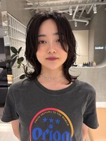 テクネ 天神大名(techne)&nbsp;天神大名ウルフカットウルフレイヤーくびれヘア顔周りレイヤー