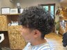 【人気】カット＋デザインパーマ＋シェービング