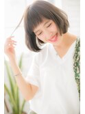 【canon 下北沢】カラーで魅せる☆透明感のあるスケルトングレー