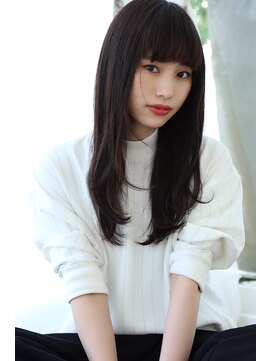 ヘアー ソムリエサロン ベルラ(Hair sommelier salon Bella) Bella菅野☆褒められ髪☆つやつやなナチュラルストレート 2