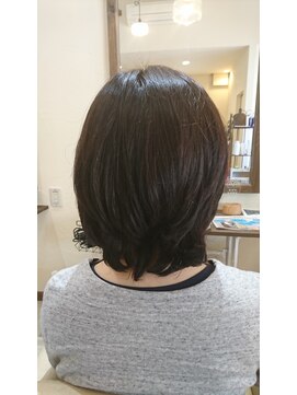 フィルアップヘア (fill up Hair) -5歳大人小顔ショート/大人レイヤー/外ハネ
